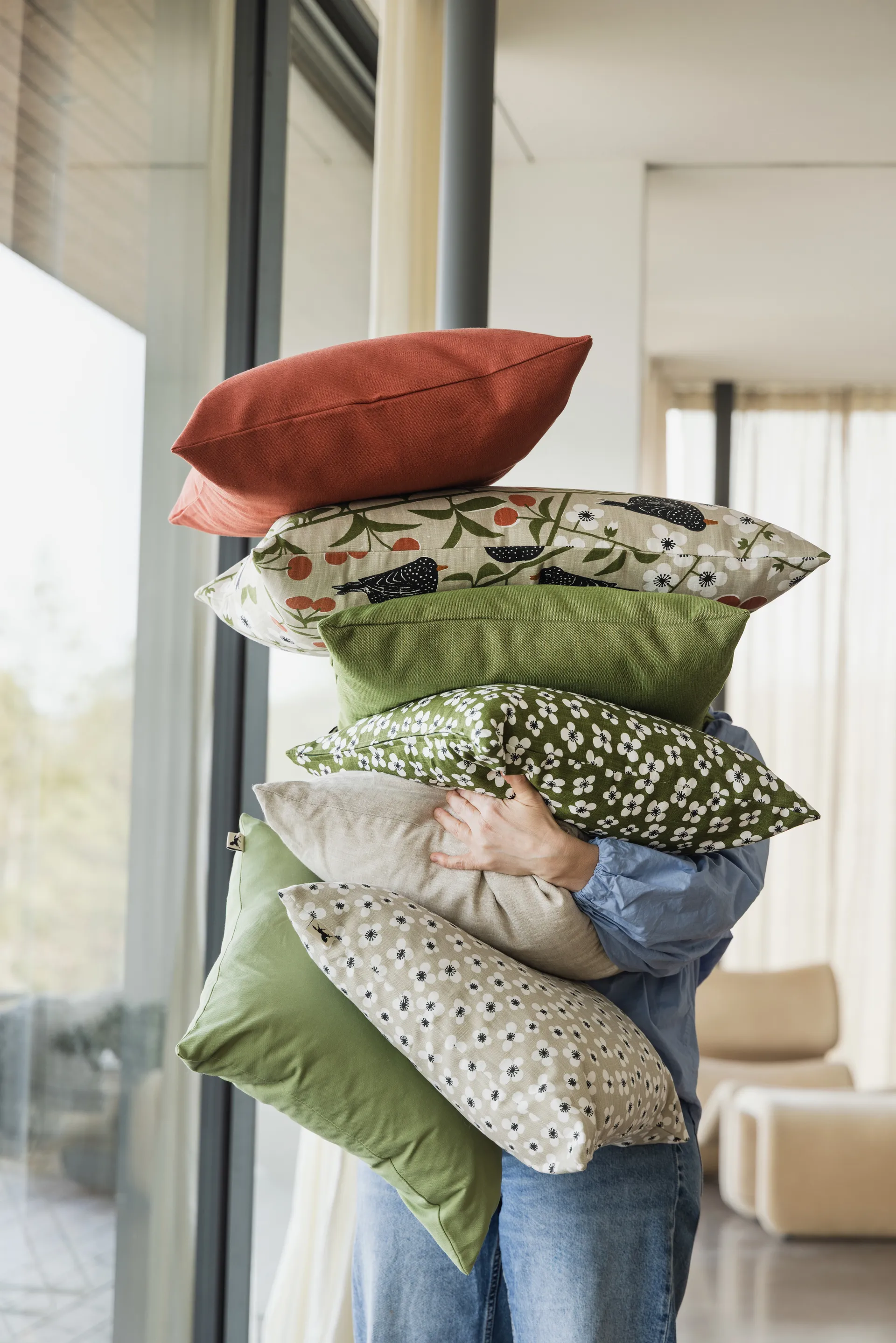 Poszewka na poduszkę Belle Amie, Beżowy, 47x47 cm Almedahls