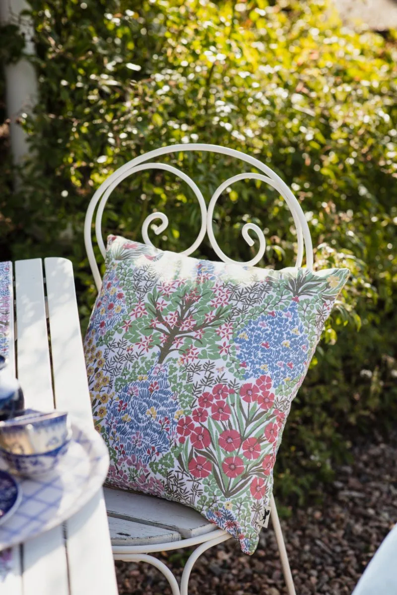 Poszewka na poduszkę Botanic Garden 50x50 cm, Multi-Niebieska Almedahls