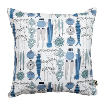 Poszewka na poduszkę Picknick 47x47 cm - Niebieski-beżowy - Almedahls