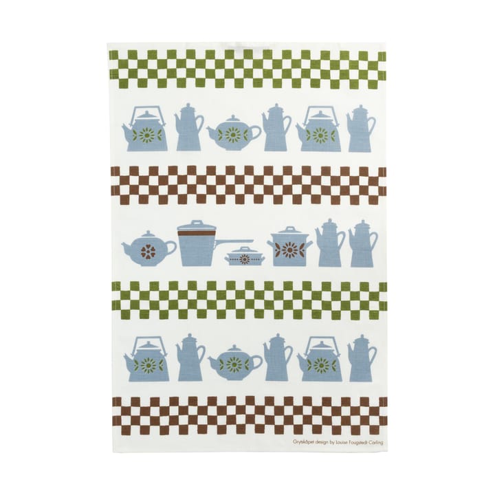 Ręcznik kuchenny Grytskåpet 47x70 cm - Multi-niebieski-zielony - Almedahls