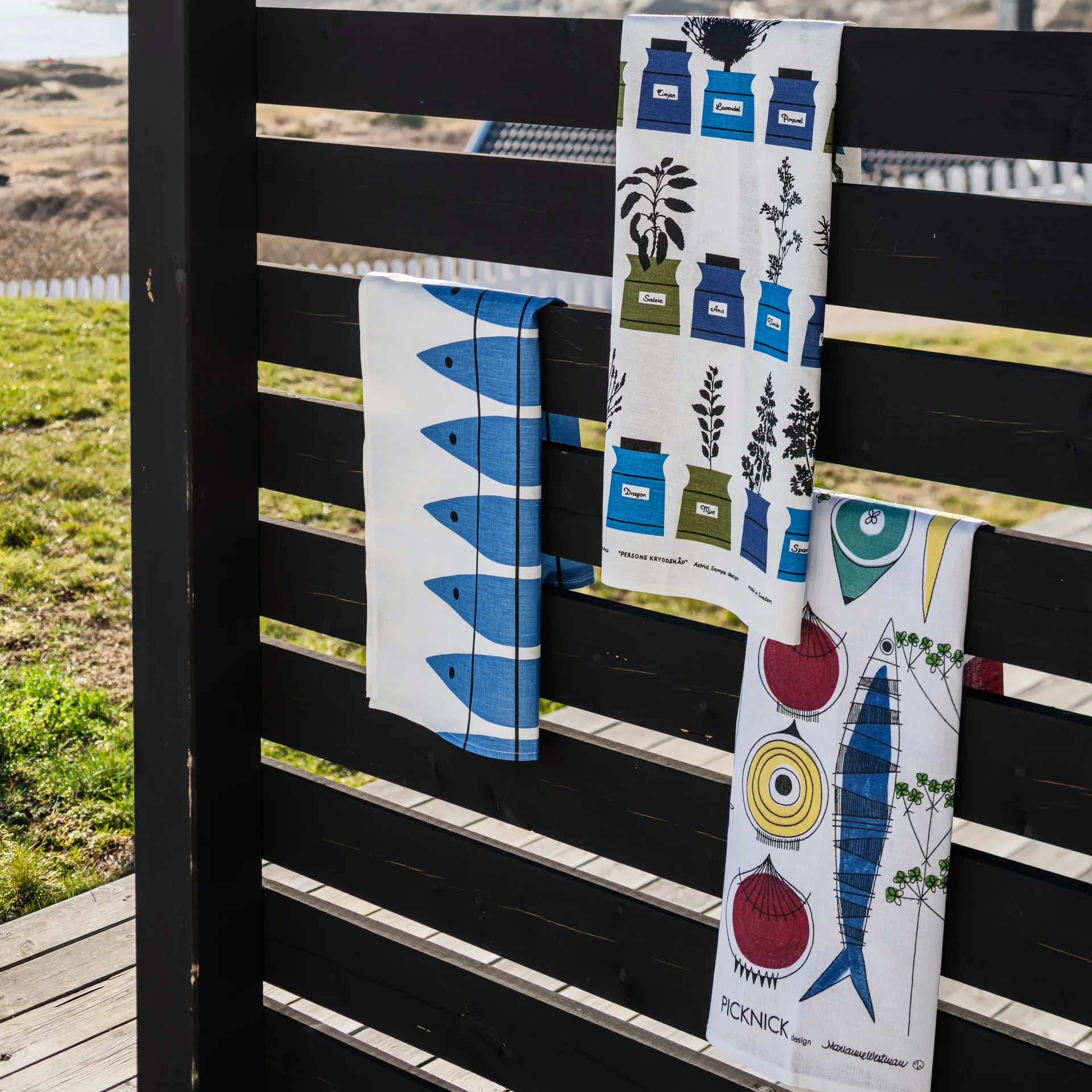 Ręcznik kuchenny Picknick, multi Almedahls