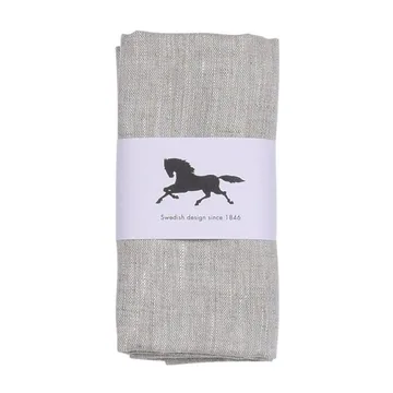 Serwetki lniane 45x45 cm 2-pak - Naturalny - Almedahls
