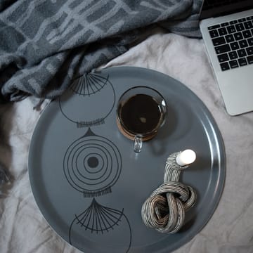 Taca Picknick Elements cebula Ø38 - Ciemnoszary - Almedahls