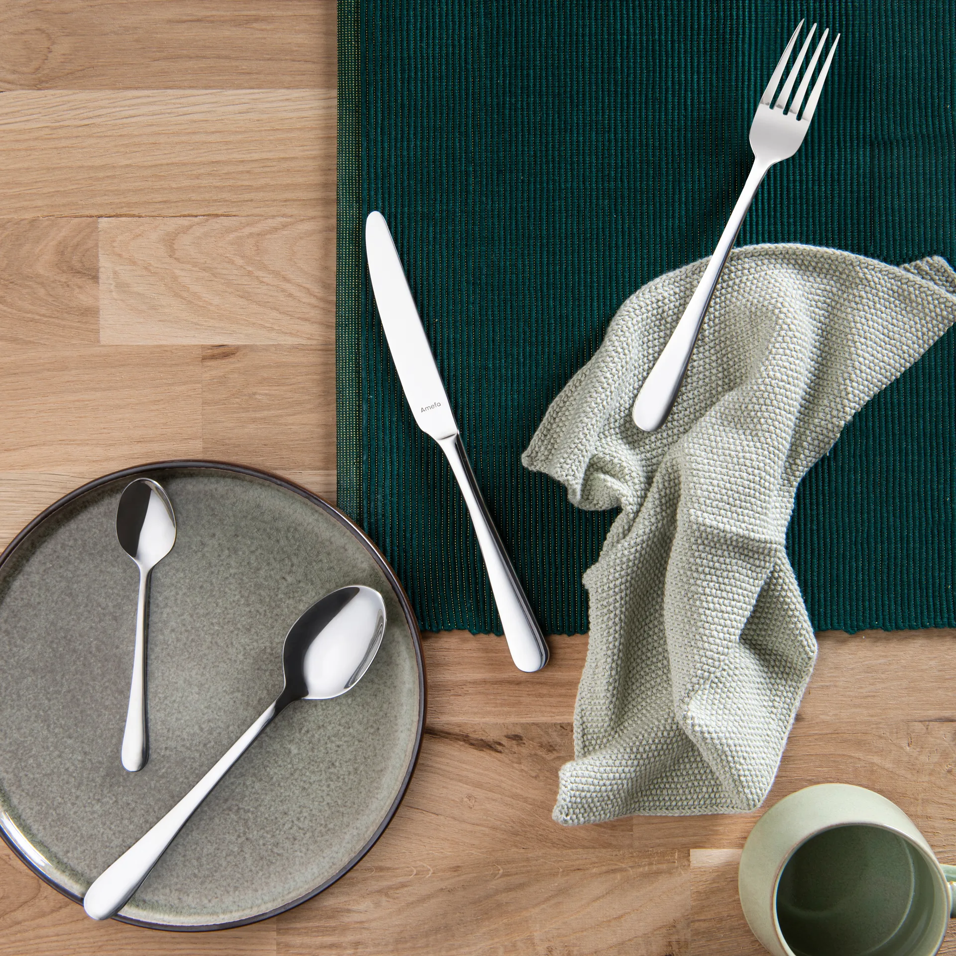 Zestaw sztućców Austin, 24 szt., Stal nierdzewna Amefa