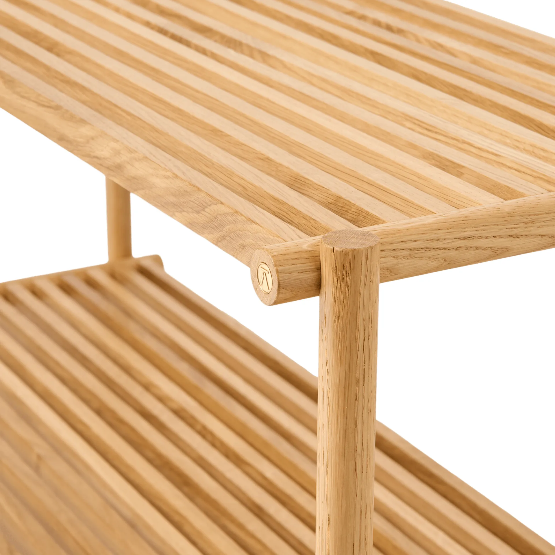Column Shoe rack, Dąb lakierowany matowy Andersen Furniture