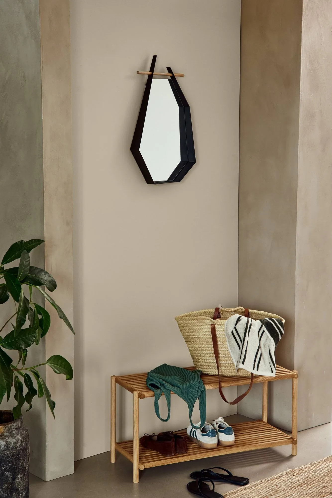 Edge lustro, Black (czarny) Andersen Furniture