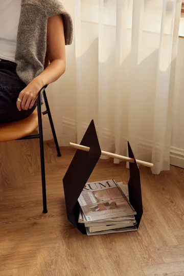 Edge stojak na czasopisma - Black (czarny) - Andersen Furniture