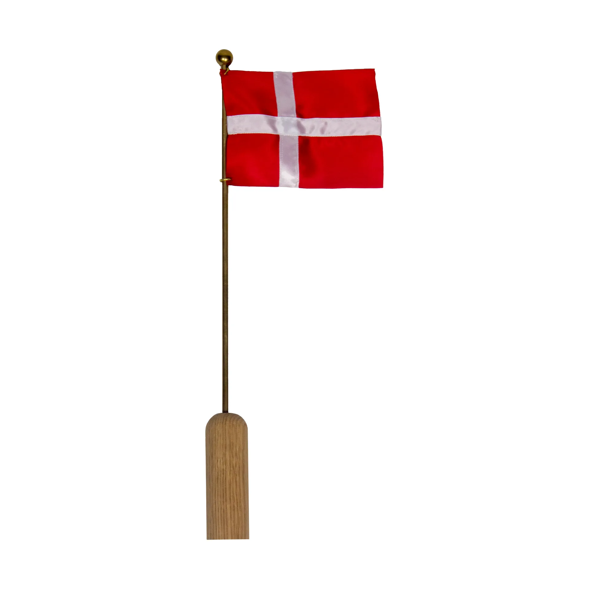 Flaga Celebrating Denmark 40 cm, Oak-brass Andersen Furniture