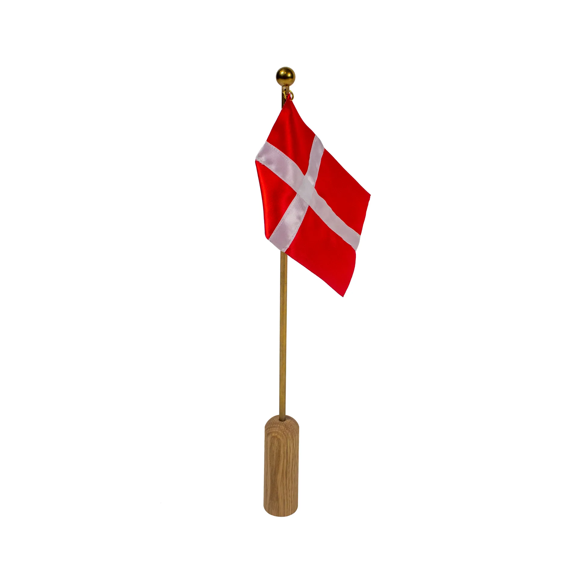 Flaga Celebrating Denmark 40 cm, Oak-brass Andersen Furniture