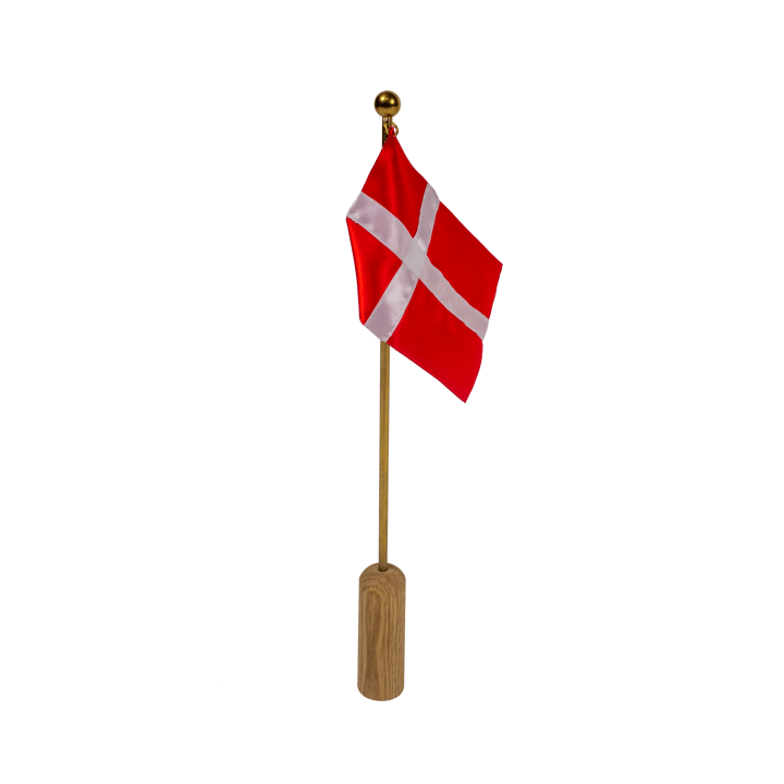 Flaga Celebrating Denmark 40 cm, Oak-brass Andersen Furniture