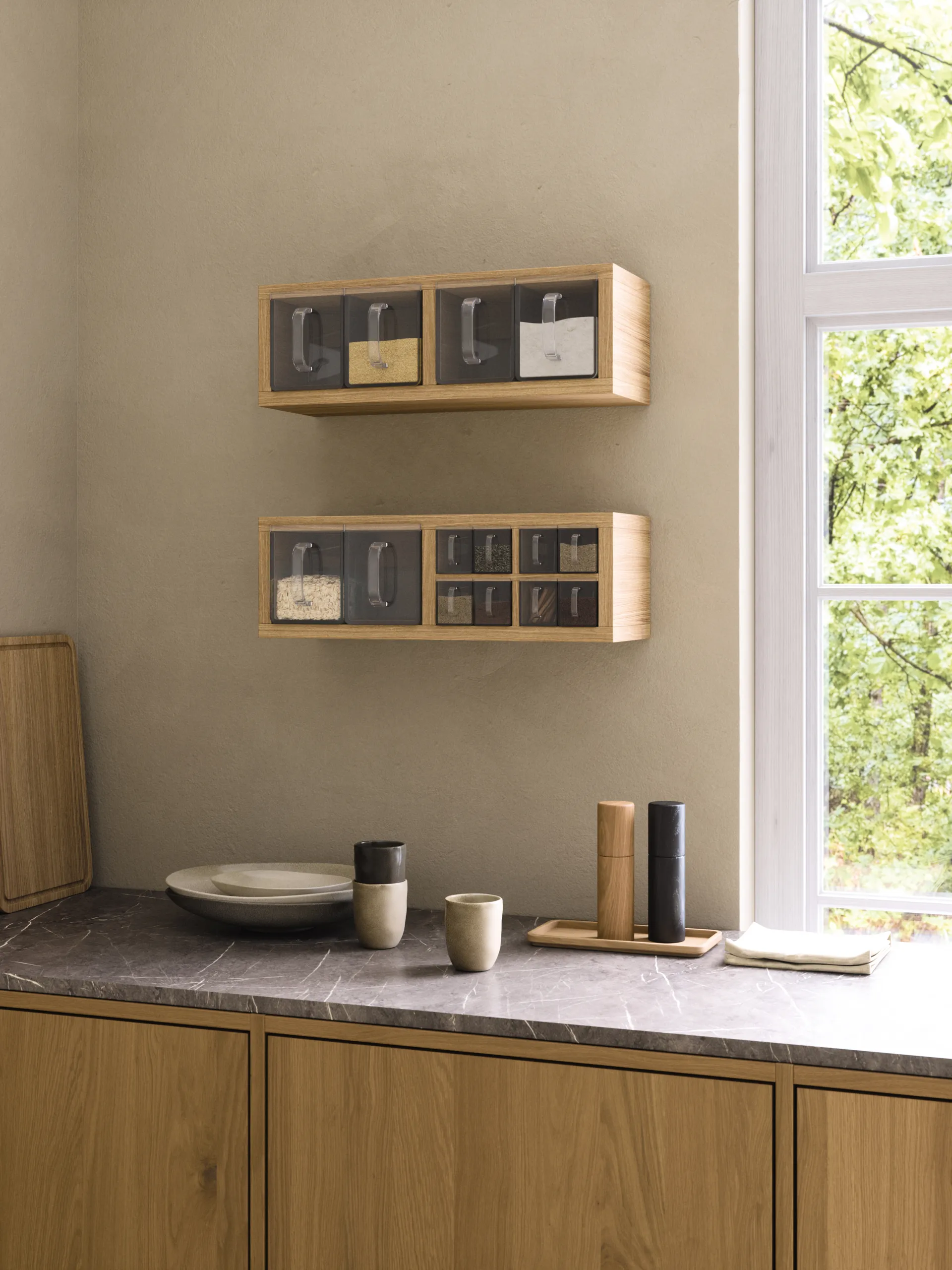 Młynków do soli/pieprzu Andersen 18 cm, Oak Andersen Furniture