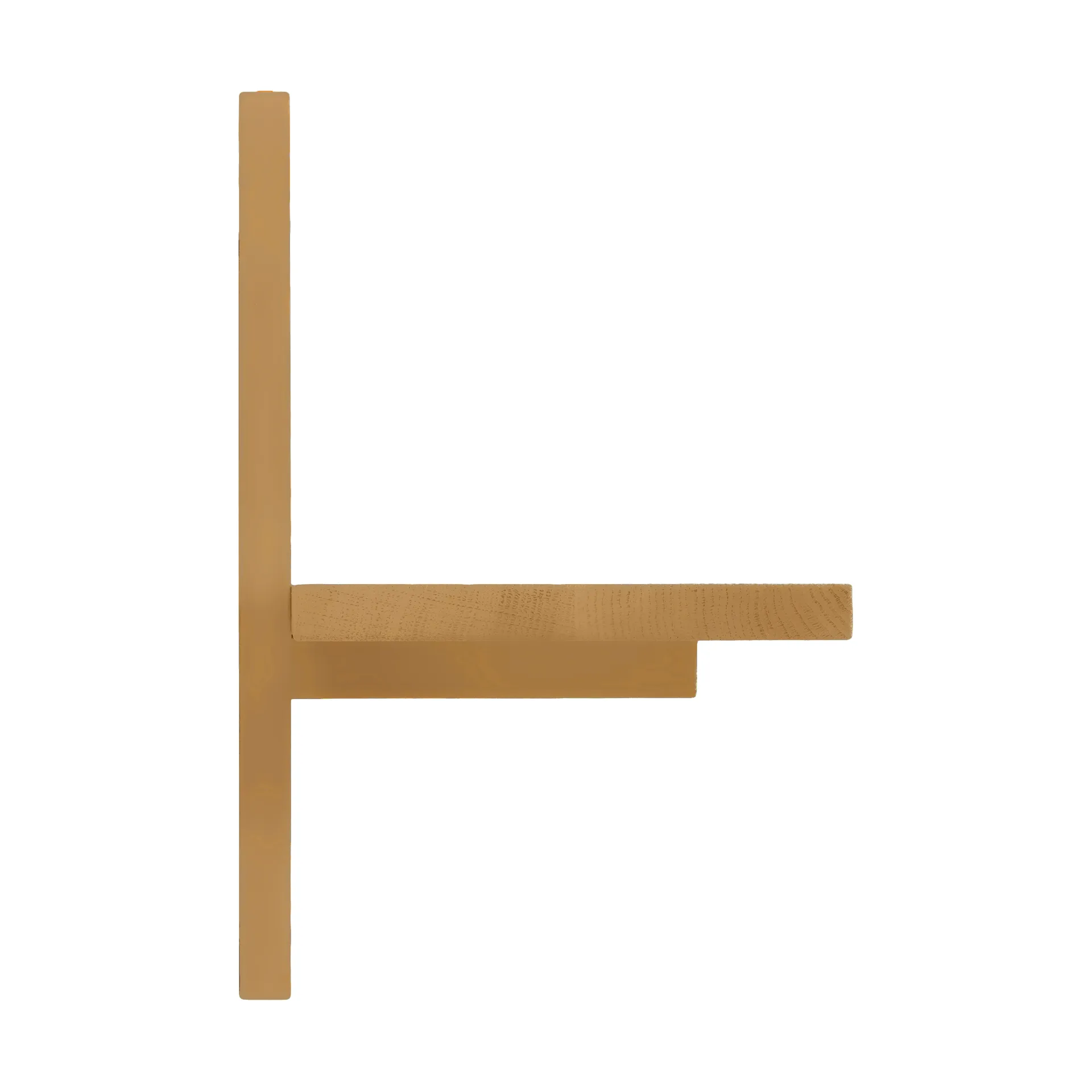 Półka ścienna A-Light Shelf Special Edition, Brown beige 90x21x35 cm Andersen Furniture