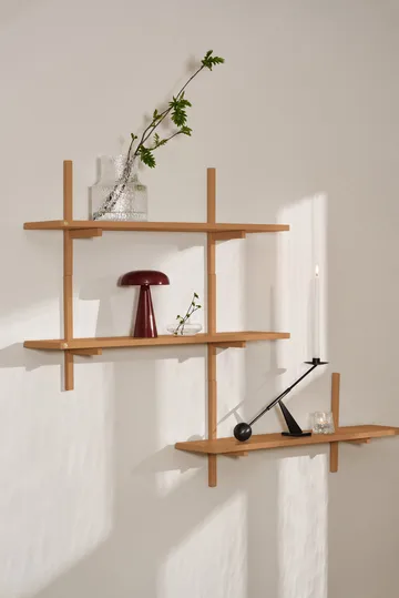 Półka ścienna A-Light Shelf Special Edition - Brown beige 90x21x35 cm - Andersen Furniture