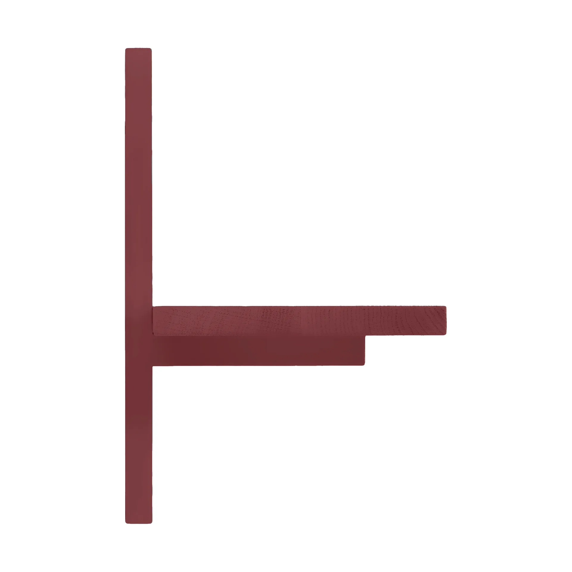 Półka ścienna A-Light Shelf Special Edition, Wine red 90x21x35 cm Andersen Furniture