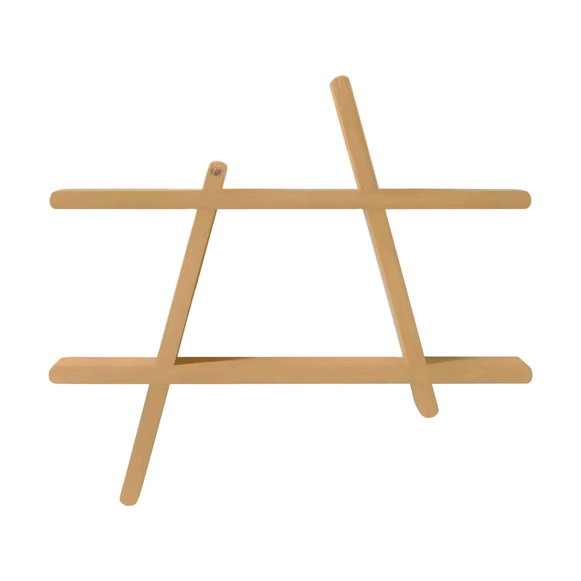 Półka ścienna A-Shelf Special Edition, Brown beige M 52x9x46 cm Andersen Furniture