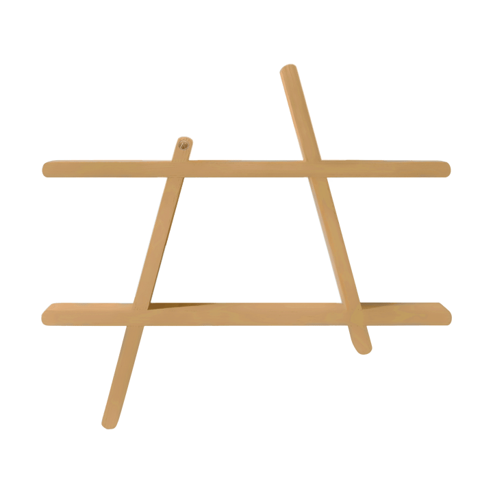 Półka ścienna A-Shelf Special Edition - Brown beige M 52x9x46 cm - Andersen Furniture