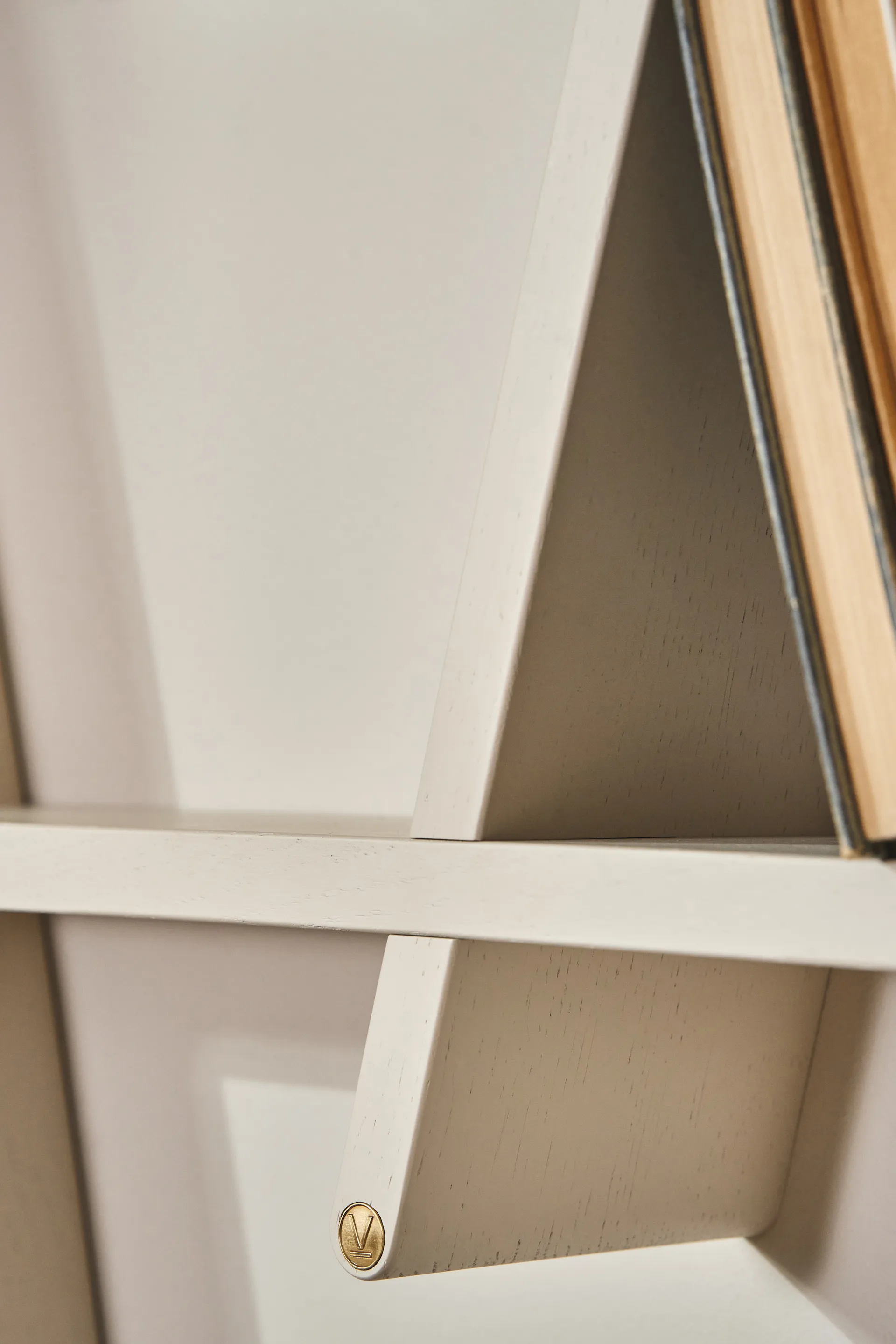 Półka ścienna A-Shelf Special Edition, Light beige L 78x12x67 cm Andersen Furniture