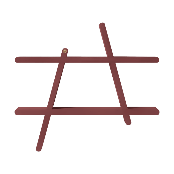 Półka ścienna A-Shelf Special Edition - Wine red M 52x9x46 cm - Andersen Furniture