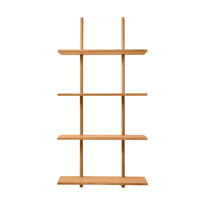 Półka ścienna Essence - Oiled Nature Oak, 70x25x140 cm - Andersen Furniture