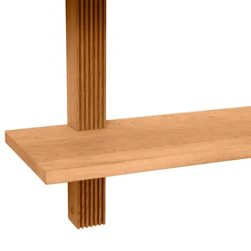 Półka ścienna Phase - Oiled Nature Oak, 68x18x55 cm - Andersen Furniture