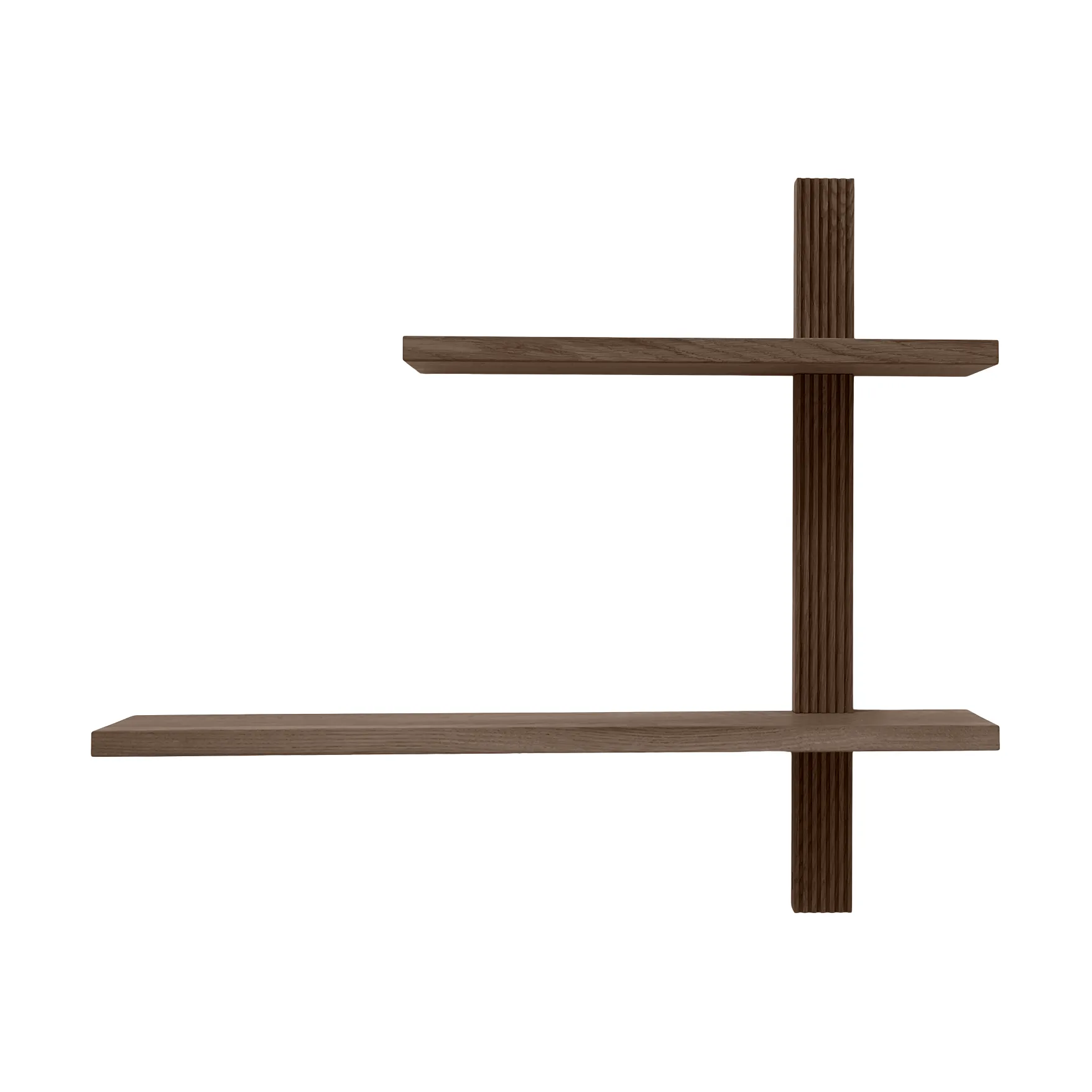 Półka ścienna Phase, Smoked Oiled Oak, 68x18x55 cm Andersen Furniture