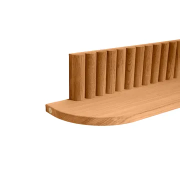 Półka ścienna Pillar - Oiled Nature Oak, 78x15x12 cm - Andersen Furniture