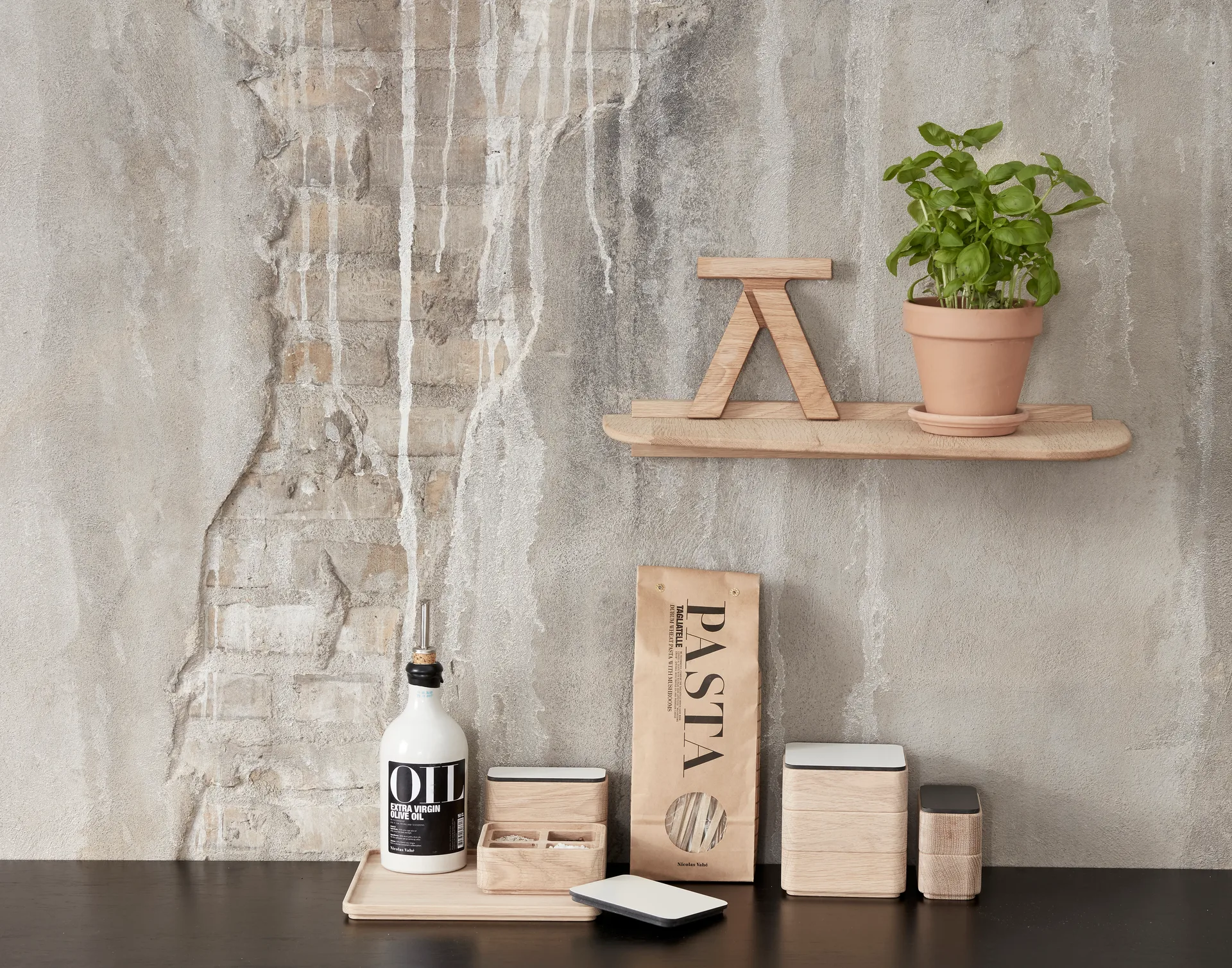 Półka ścienna Shelf 1 40 cm, Oak Andersen Furniture