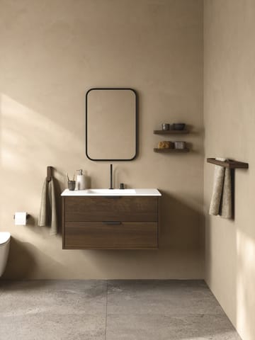 Półka ścienna Shelf 10 32 cm - Dark Stain Matt Lacquer Ash - Andersen Furniture