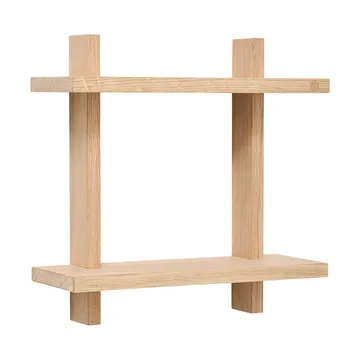 Półka ścienna Treat Double - Oak, 34x12x34 cm - Andersen Furniture