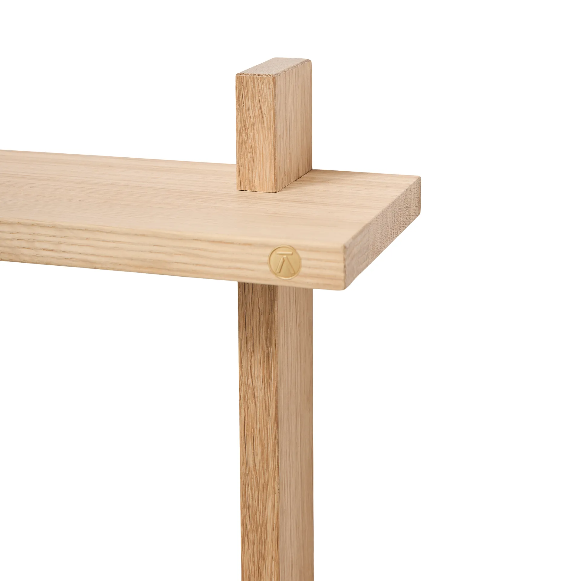 Półka ścienna Treat Double, Oak, 34x12x34 cm Andersen Furniture