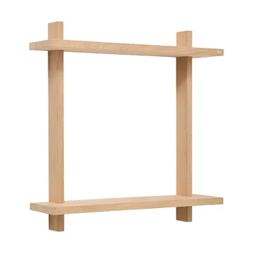 Półka ścienna Treat Double - Oak, 50x12x50 cm - Andersen Furniture