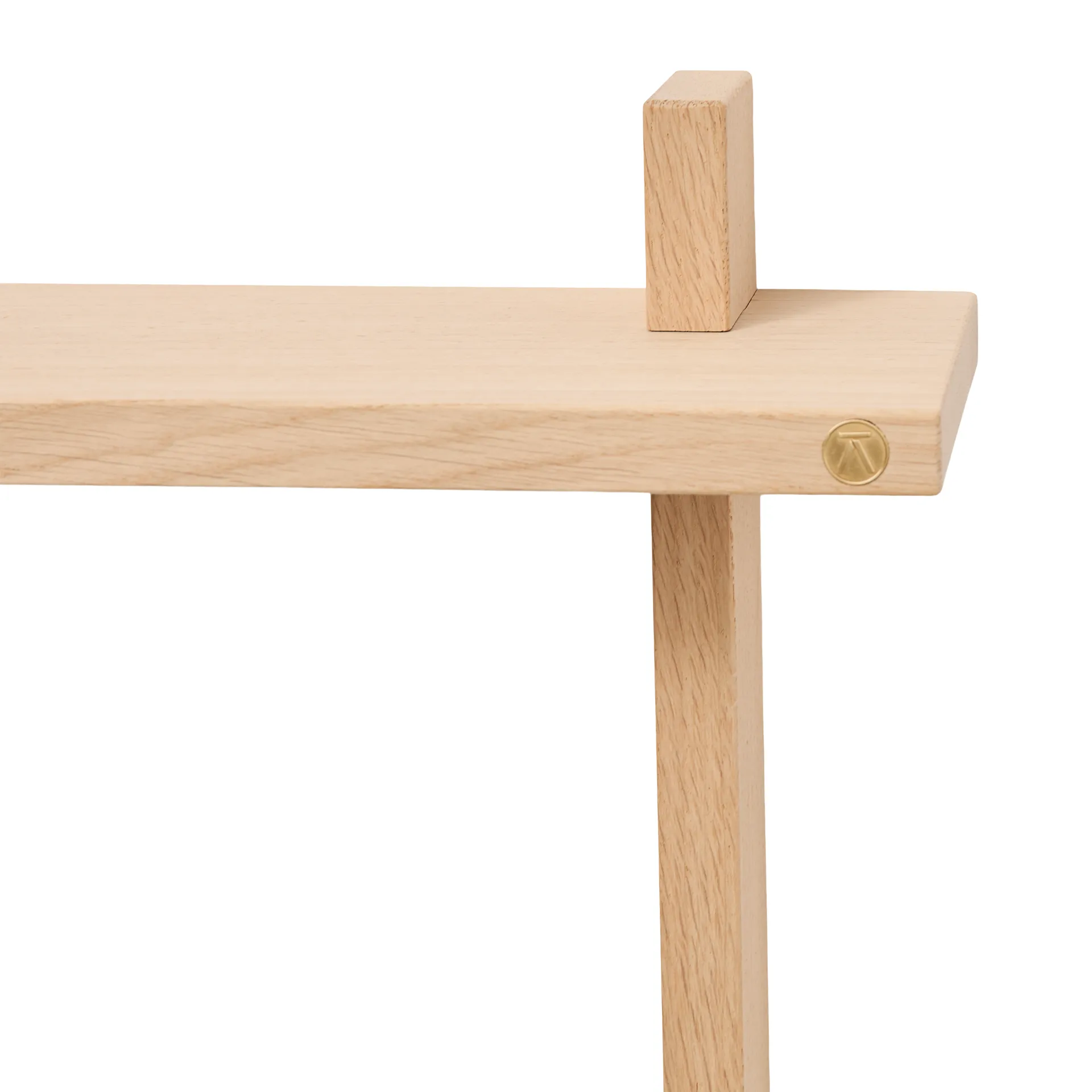 Półka ścienna Treat Double, Oak, 50x12x50 cm Andersen Furniture