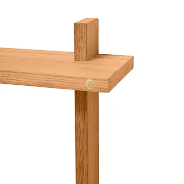 Półka ścienna Treat Double - Oiled Nature Oak, 34x12x34 cm - Andersen Furniture