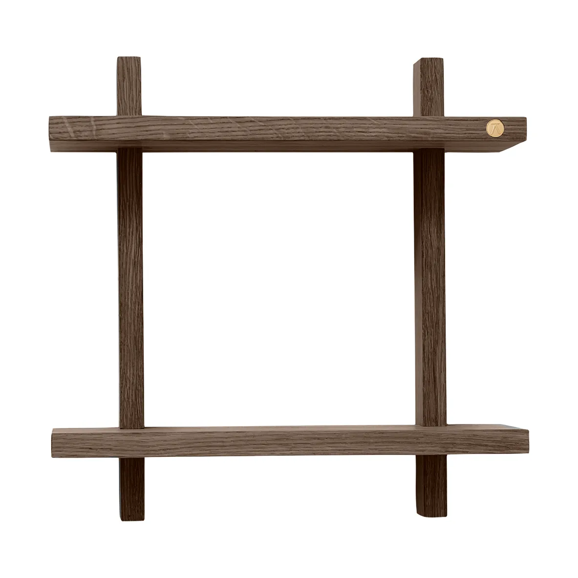 Półka ścienna Treat Double, Smoked Oiled Oak, 34x12x34 cm Andersen Furniture