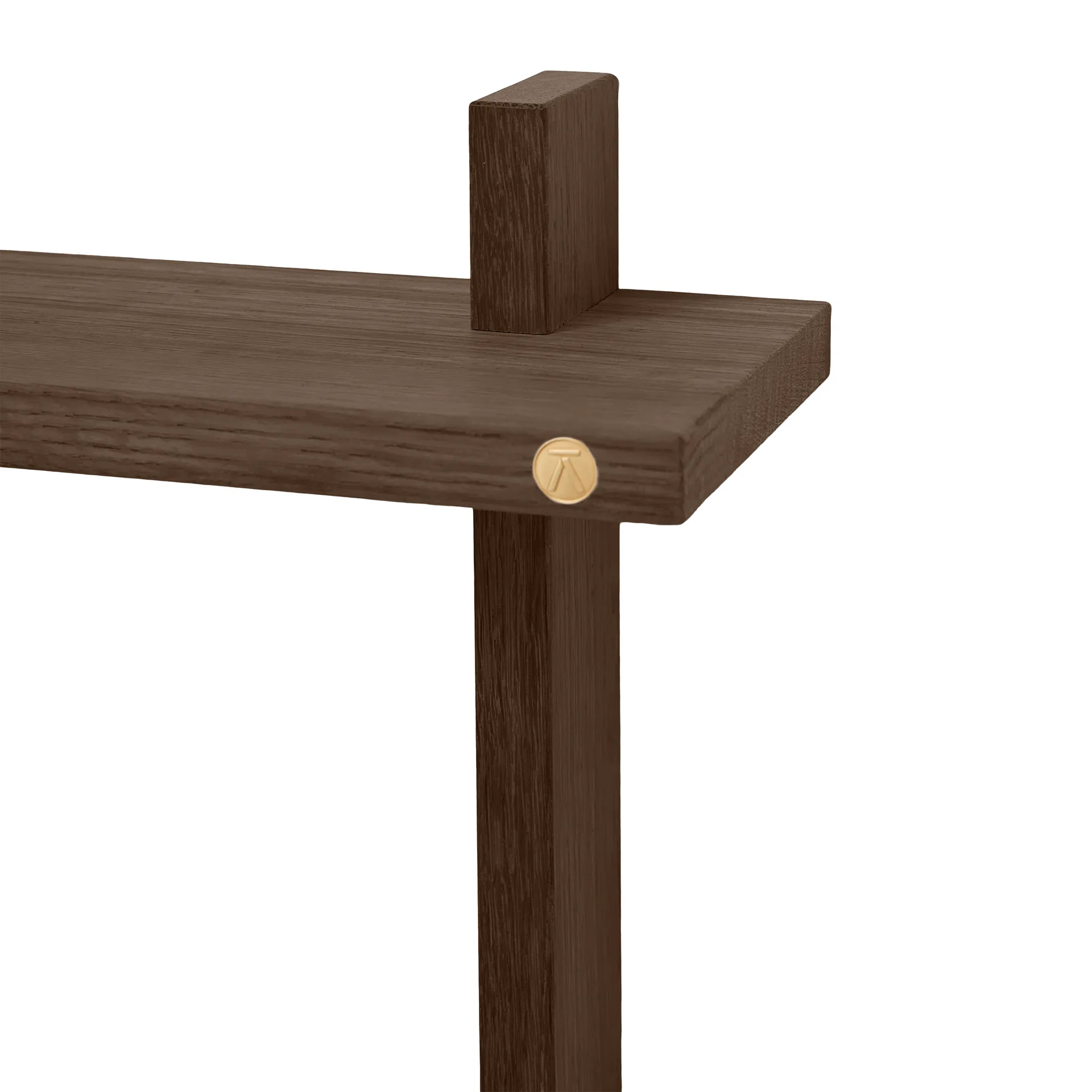 Półka ścienna Treat Double, Smoked Oiled Oak, 34x12x34 cm Andersen Furniture