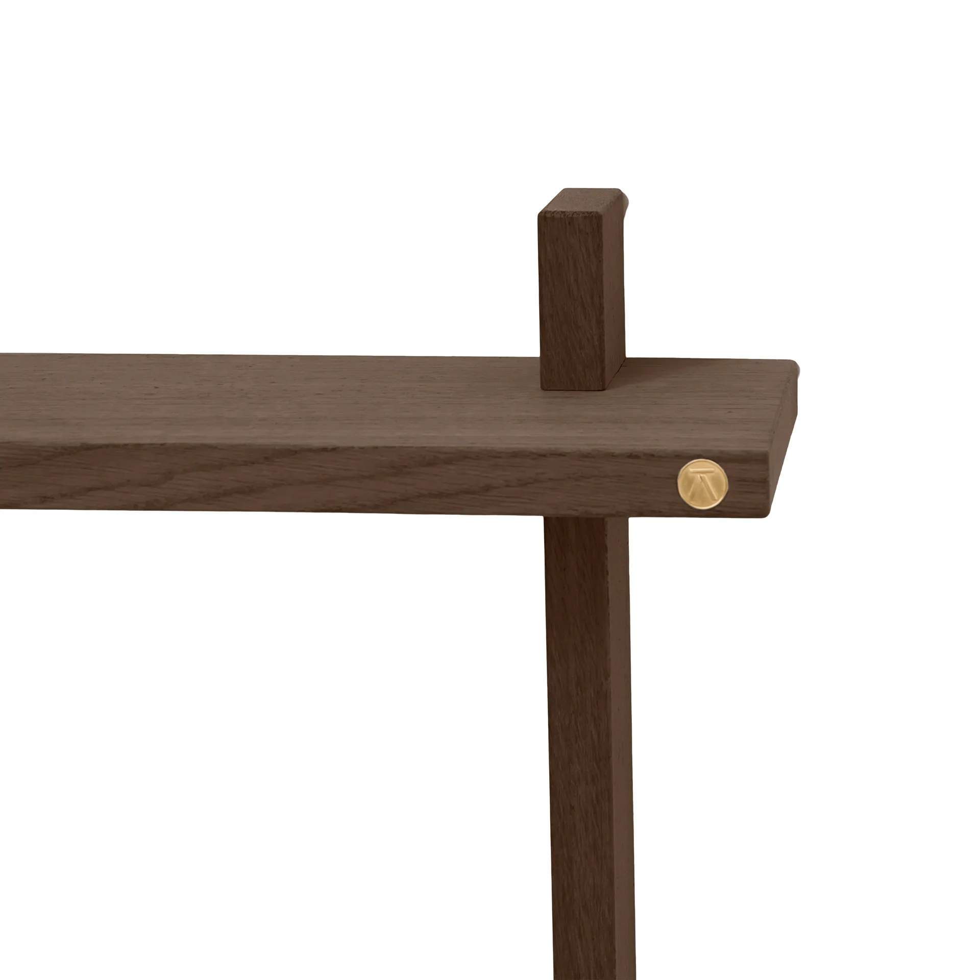 Półka ścienna Treat Double, Smoked Oiled Oak, 50x12x50 cm Andersen Furniture