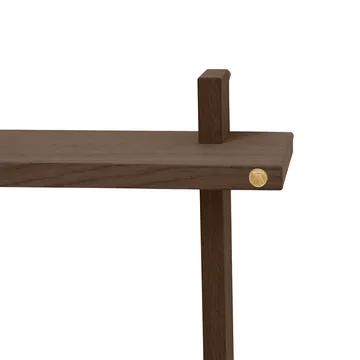 Półka ścienna Treat Double - Smoked Oiled Oak, 50x12x50 cm - Andersen Furniture