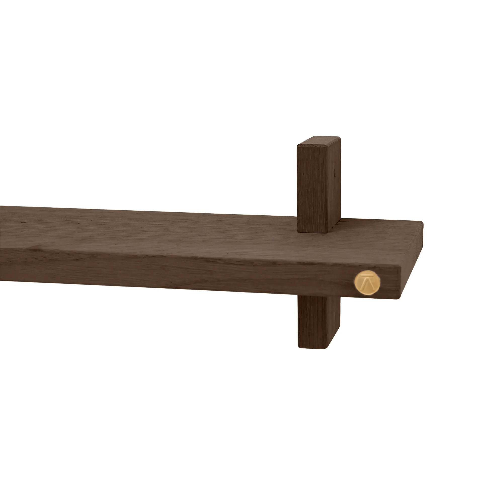 Półka ścienna Treat Single, Smoked Oiled Oak, 50x12x11,2 cm Andersen Furniture