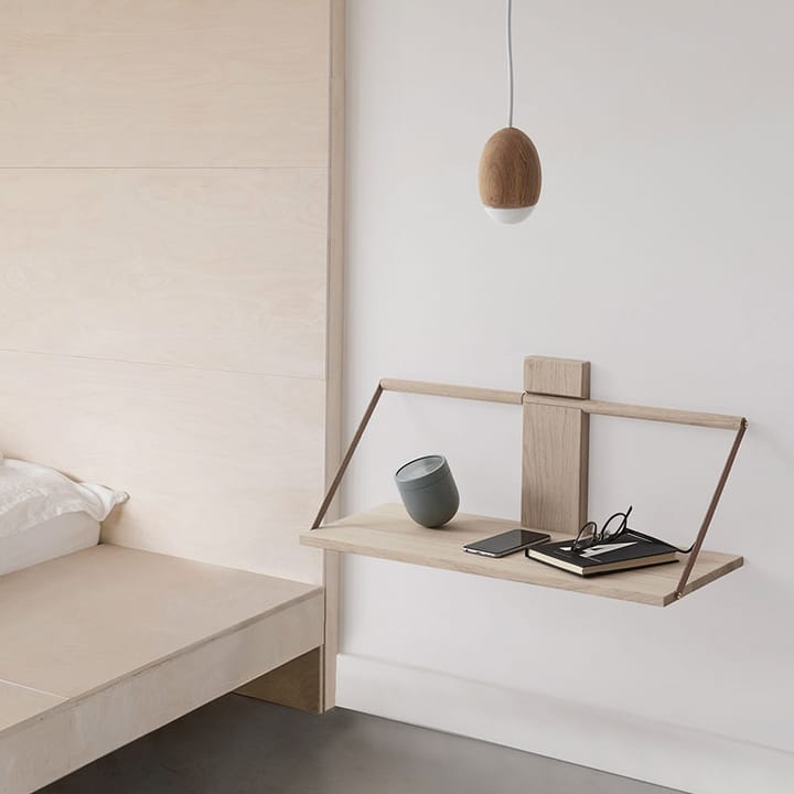 Półka ścienna Wood Wall Large 60x25x32 cm, Oak Andersen Furniture