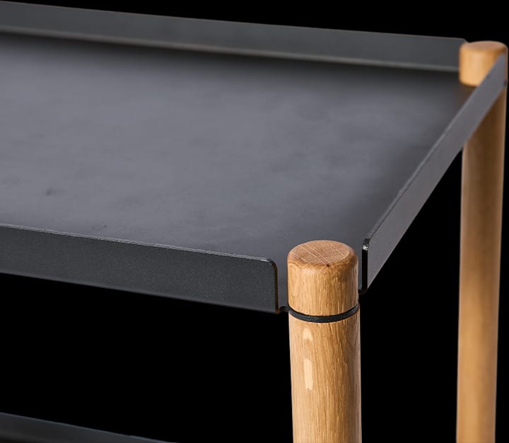 Stół Connect, Olejowany dąb, czarny metal Andersen Furniture