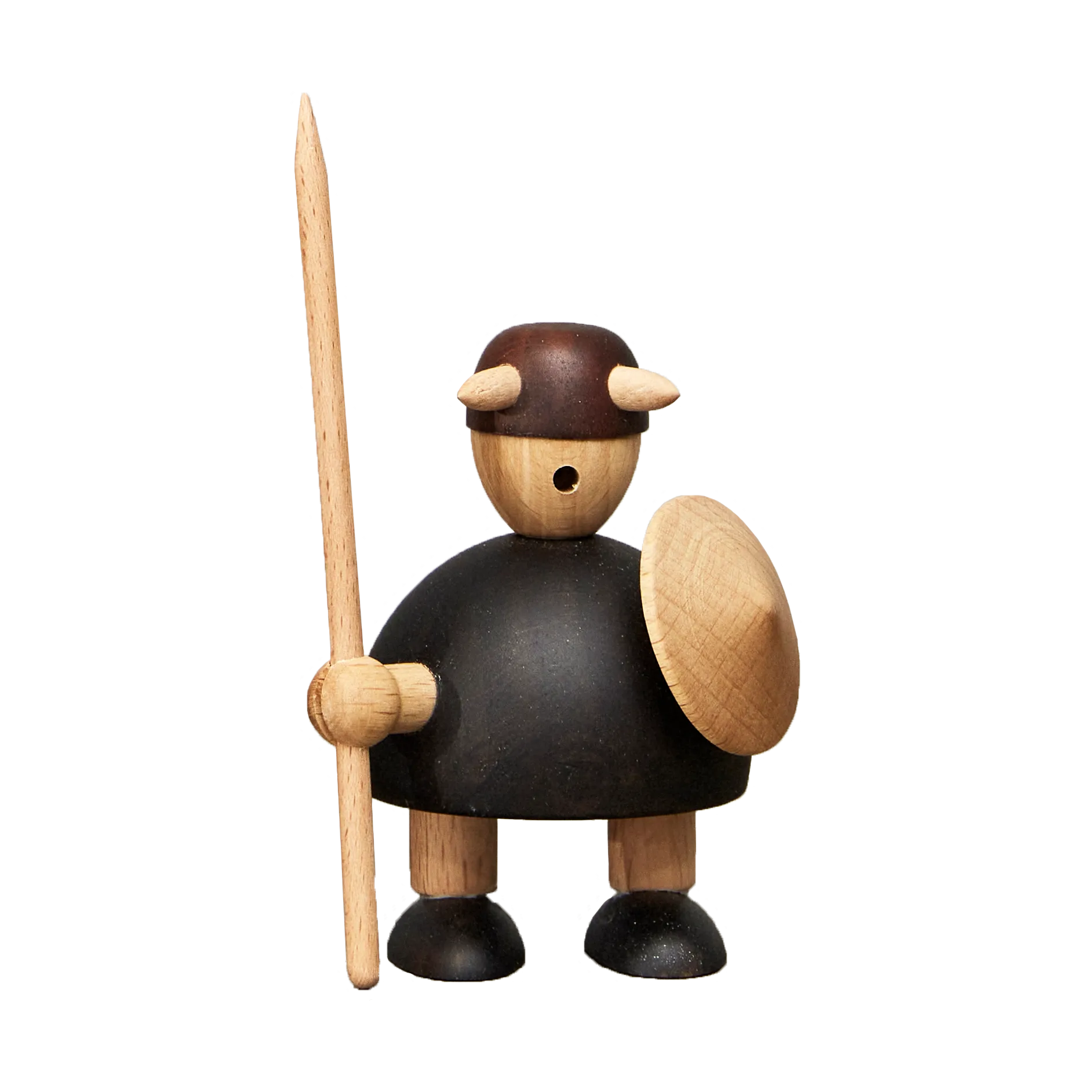 The vikings of Denmark drewniana figurka Small, Stained beech Andersen Furniture