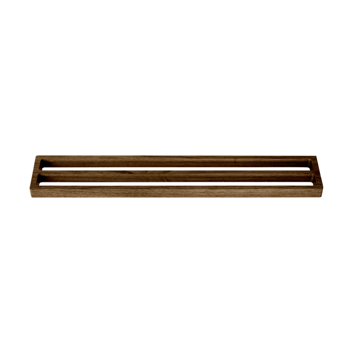 Wieszak na ręczniki Andersen podwójny 73,5 cm - Dark Stain Matt Lacquer Ash - Andersen Furniture