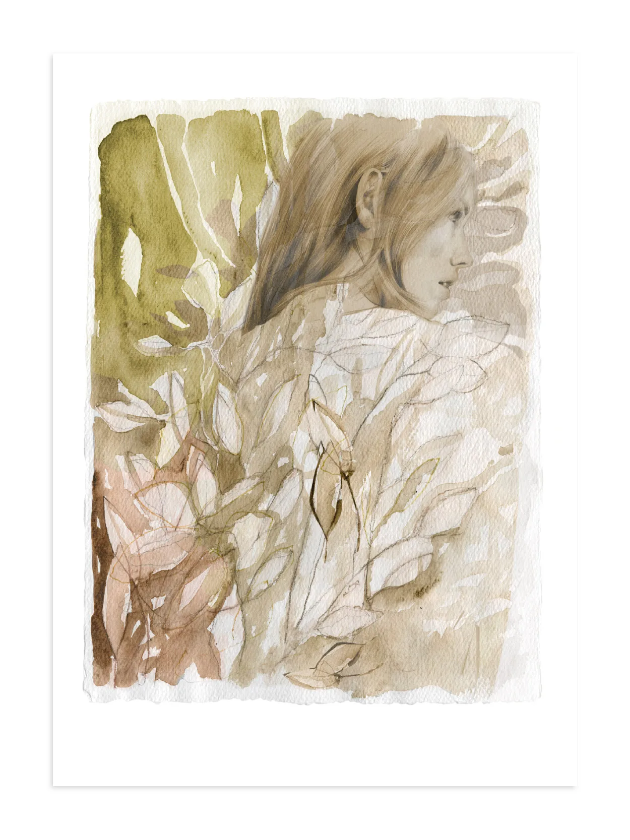 Plakat Huldra, 50x70 cm Anna Bülow