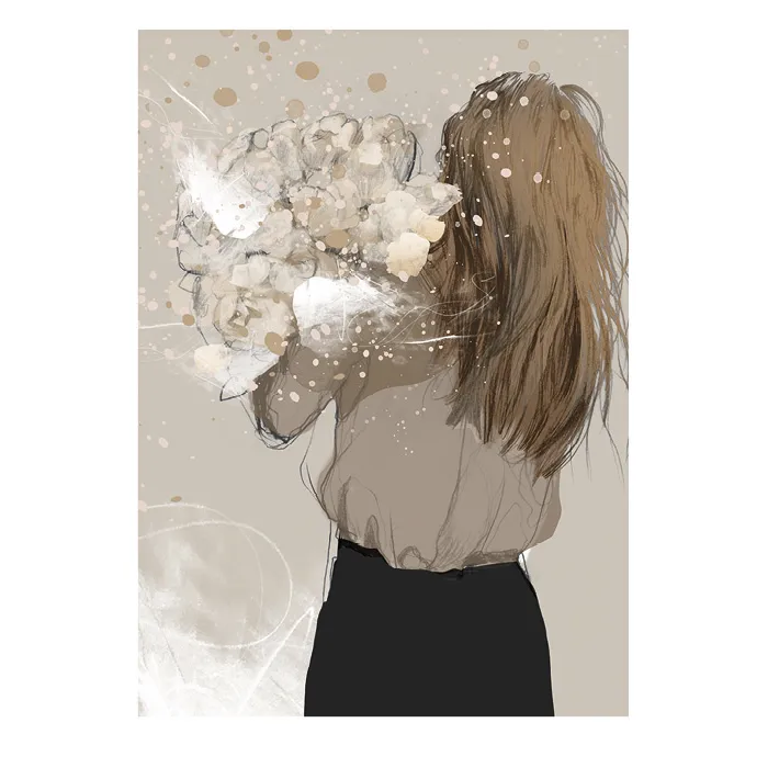 Plakat Wild at heart, 70x100 cm Anna Bülow