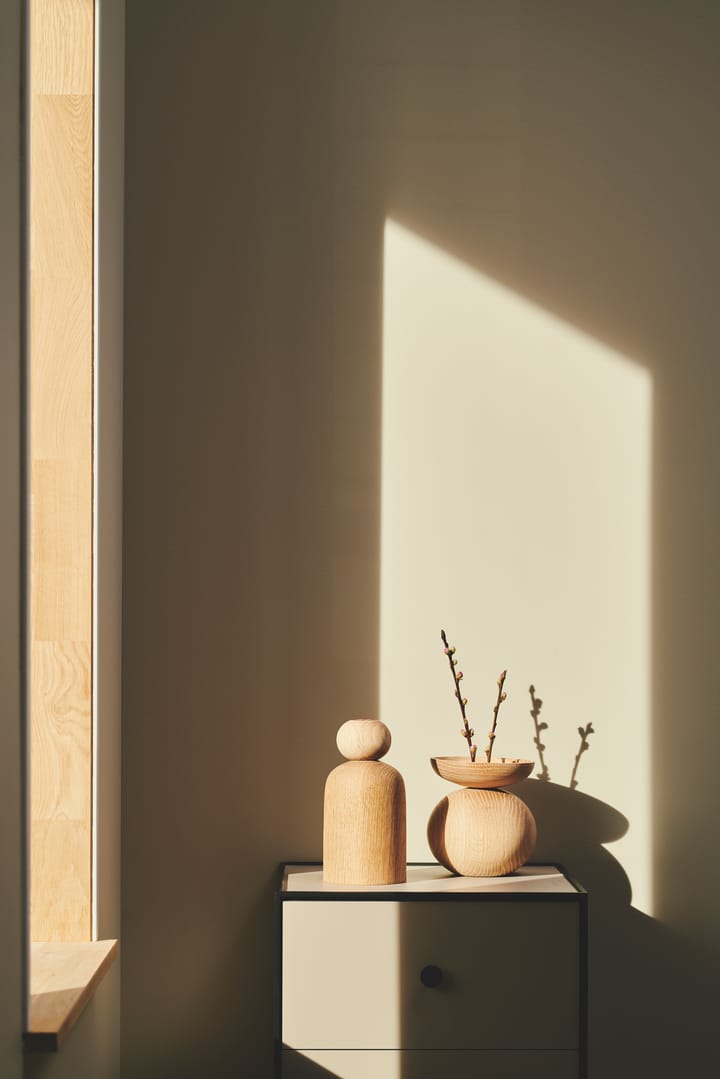 Wazon Shape Ball, Dąb Applicata