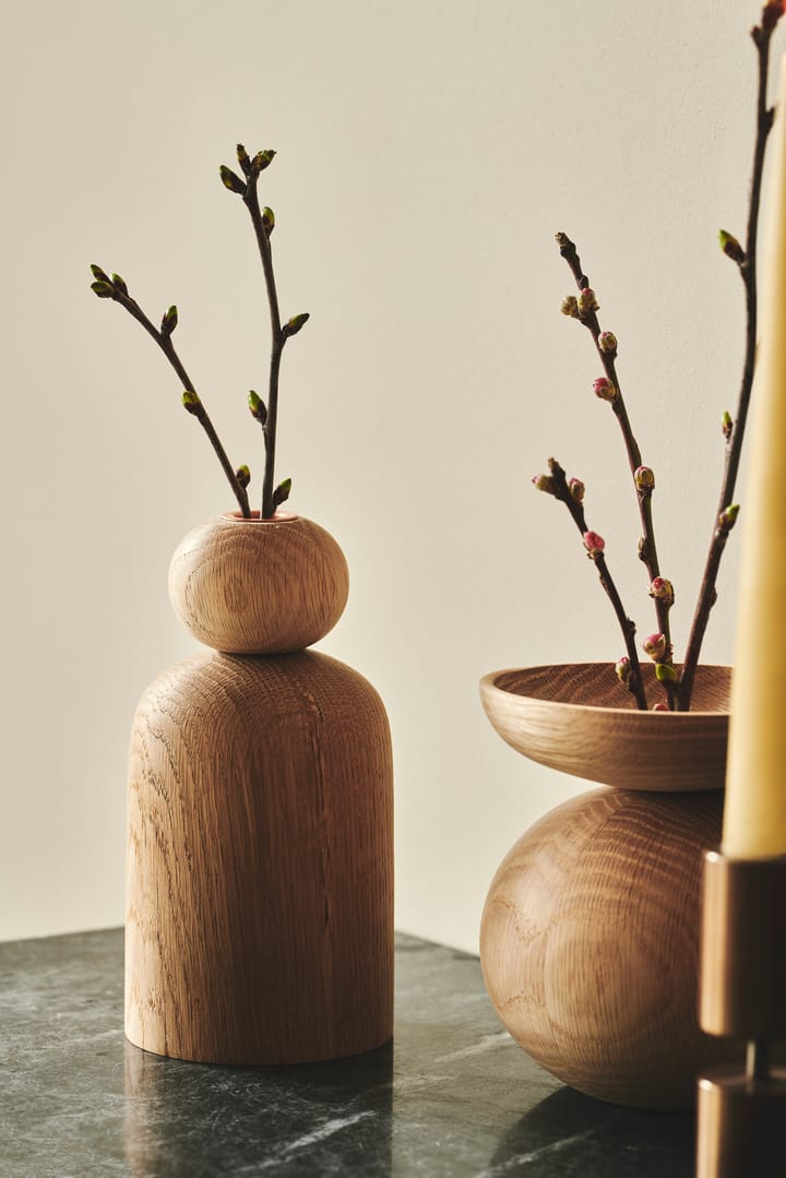 Wazon Shape Ball, Dąb Applicata