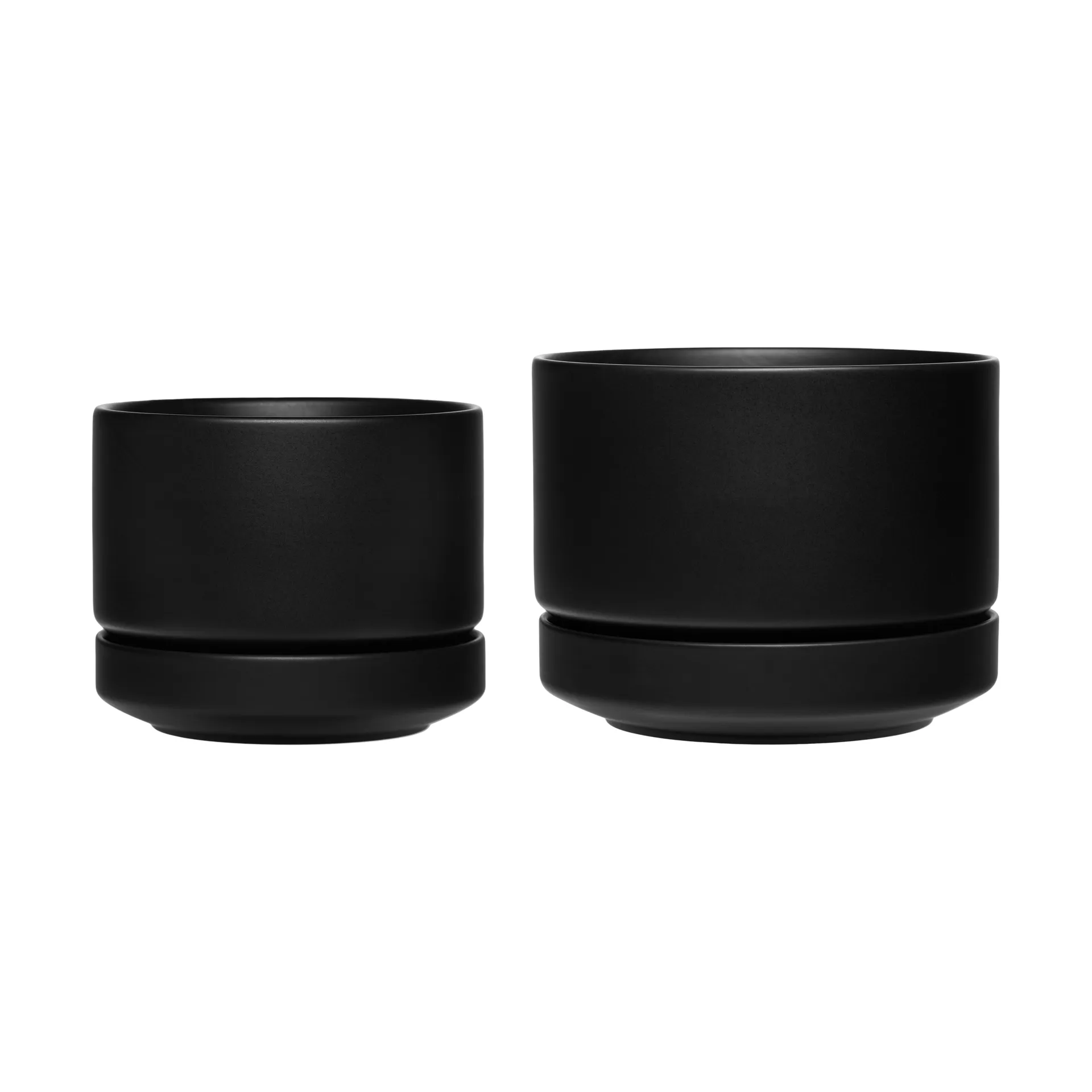 Doniczka SN Ø16 cm, Matowa czerń Arabia