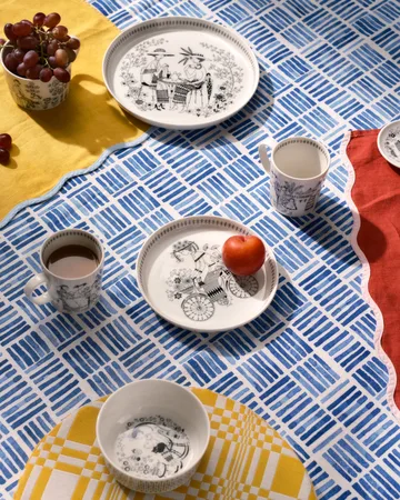 Emilia kubek 300 ml - Czarny-biały - Arabia