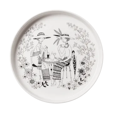 Forma do tarty Emilia Ø28 cm - Czarno-biały - Arabia