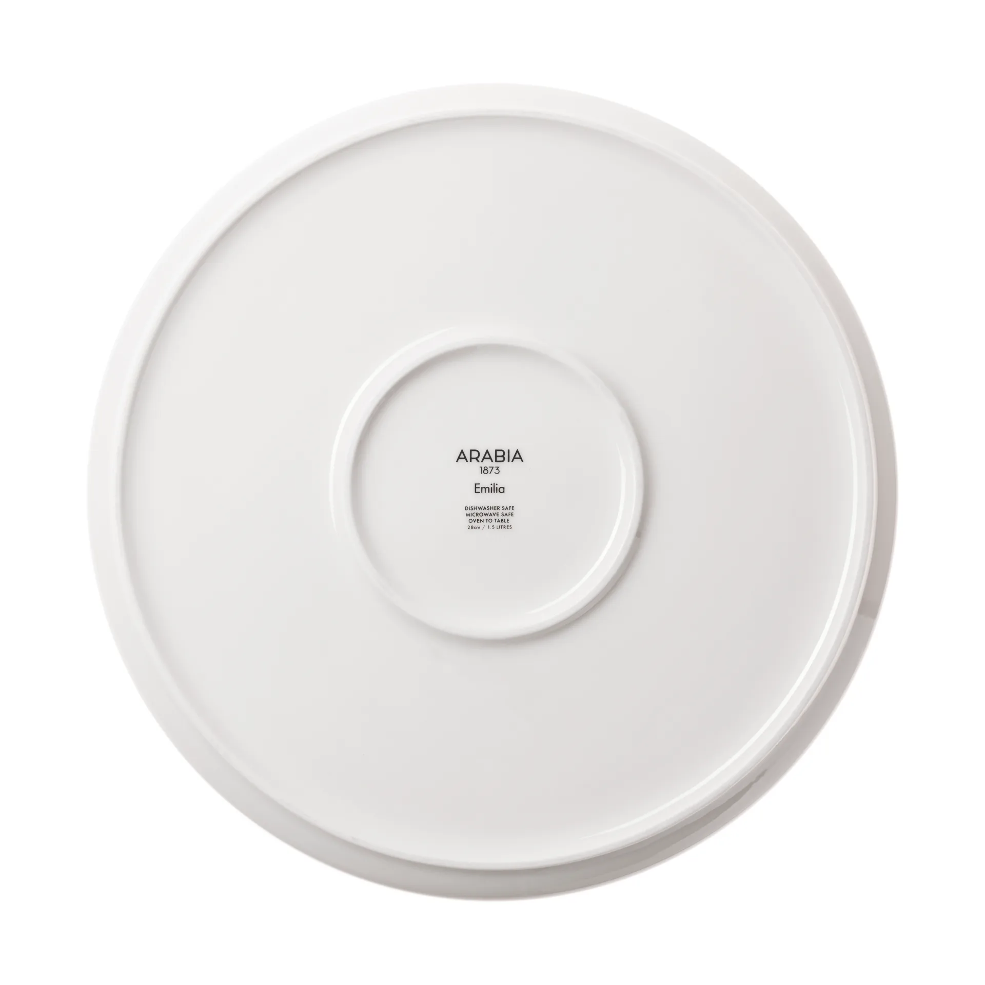 Forma do tarty Emilia Ø28 cm, Czarno-biały Arabia